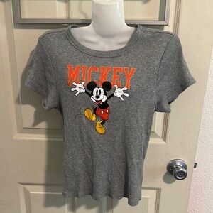 Disney Gray Mickey Mouse Tank Top